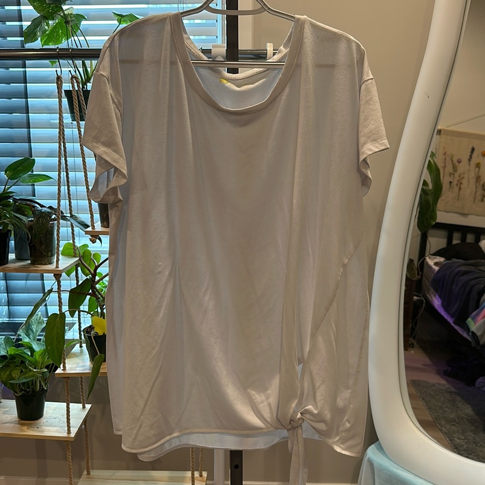 Tied Corner WorkOut TShirt
